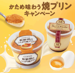焼プリンキャンペーン｜オハヨー乳業